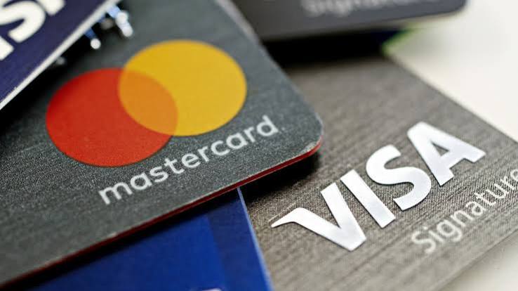 MasterCard and Visa